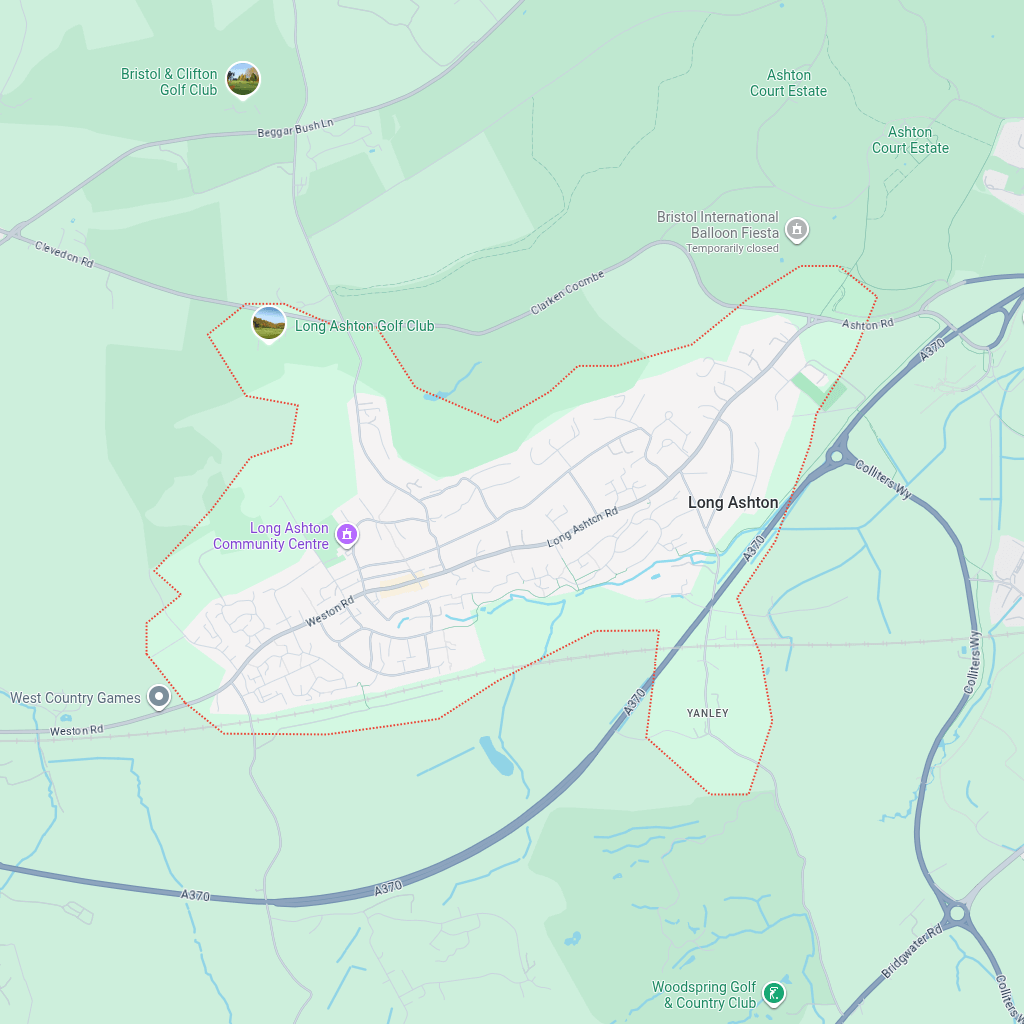 Map of Long Ashton